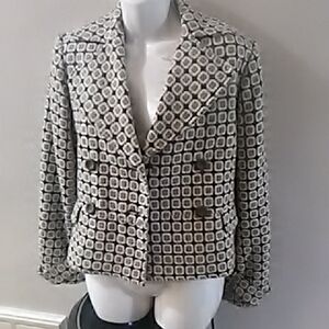 💲8⃣▶Chic Women's Patterned Blazer